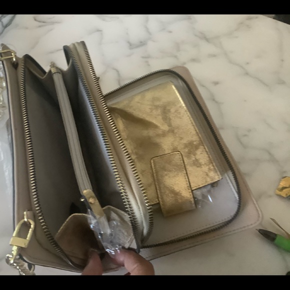 Crystal Mini shoulder bag and wallet - Picture 3 of 9